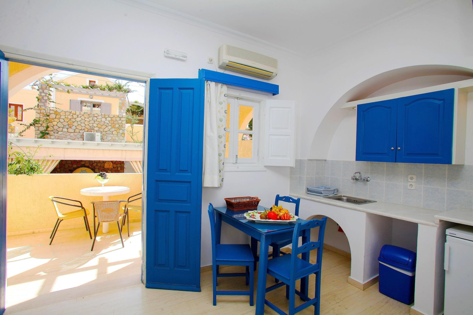 Dioskouri Art Villas Kamari  Ngoại thất bức ảnh